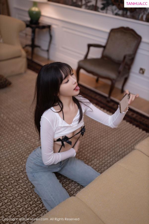 陆萱萱  [XiuRen]高清写真图 2024.09.05 No.9118 陆萱萱 美腿黑丝第6张图片